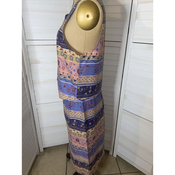 Vintage 1970s/1980s Vivaldi Jeanswear Vest Skirt Size Medium. Flawless USA Made - Picture 4 of 9